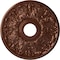 Ekena Millwork Apollo Ceiling Medallion (Fits Canopies up to 5 5/8"), 16 1/2"OD x 3 5/8"ID x 1 1/8"P, Copper Penny CM16APCPS - alternate 1